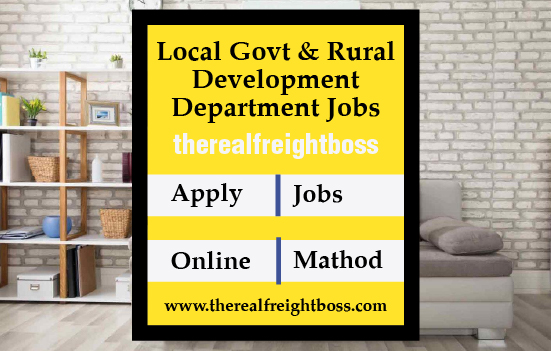 Local Govt & Rural Development Department KPK Jobs 2024